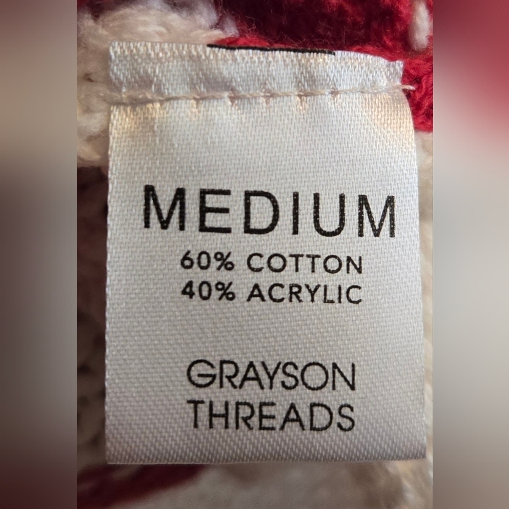 NWT | Grayson Threads | American Flag Knit Striped Sweater | Size: Medium - Picture 14 of 15
